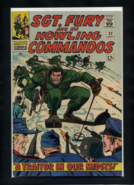 Sgt. Fury #32 VG/F 1966 Marvel Comic Book
